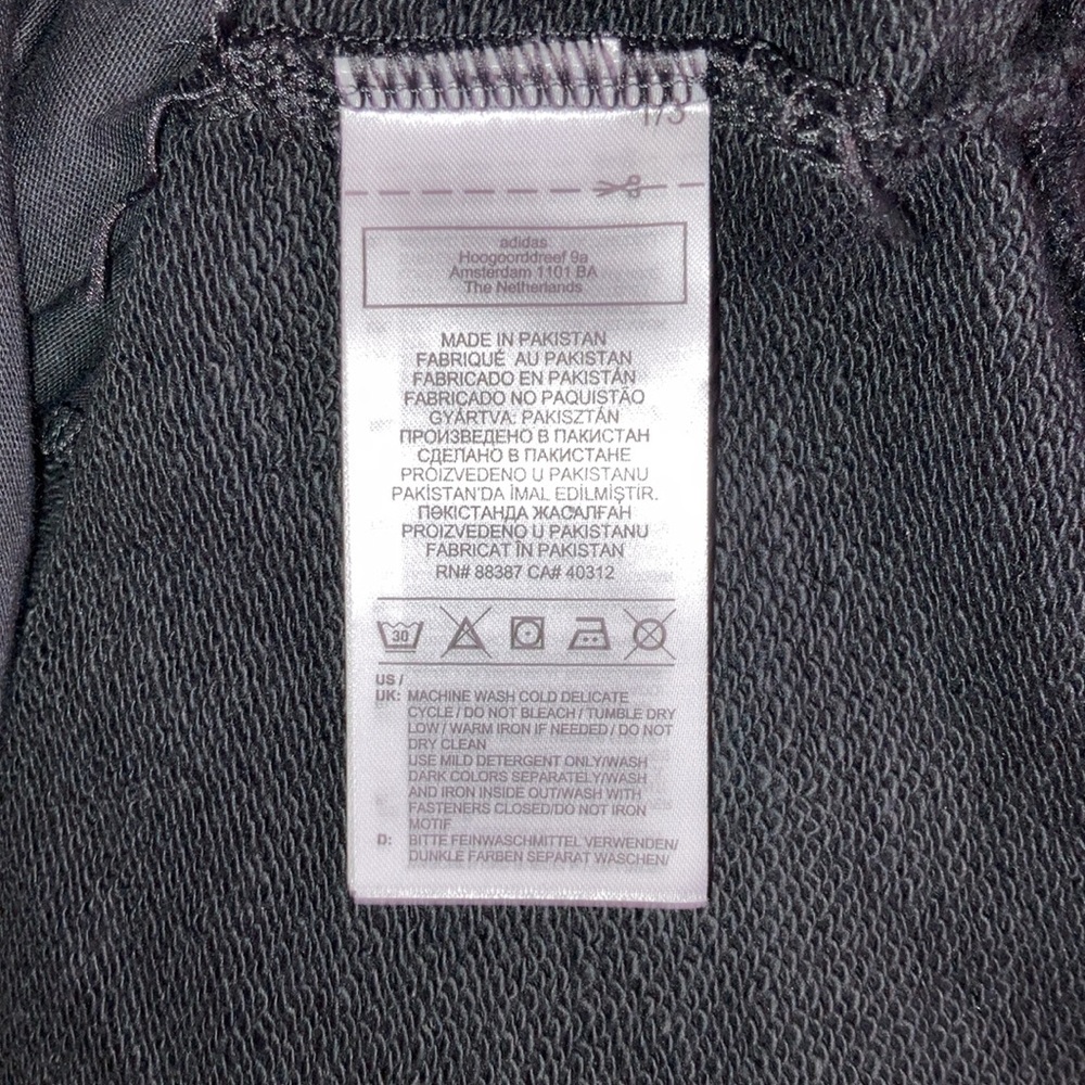 Men’s Adidas Quarter Zip Pullover Sweatshirt - Picture 13 of 14